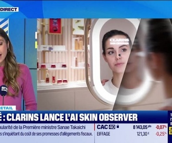 Replay Morning Retail : Beauté, Clarins lance l'IA skincare Observer, par Eva Jacquot - 26/01