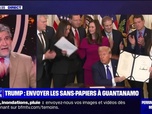 Replay Perrine jusqu'à minuit - Donald Trump : envoyer les sans-papiers à Guantanamo - 29/01