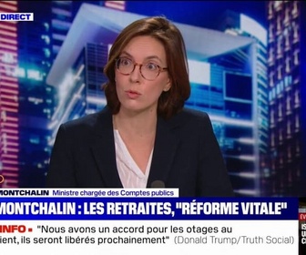 Replay Tout le monde veut savoir - Retraites: Je fais confiance aux partenaires sociaux pour mettre sur la table des solutions, affirme Amélie de Montchalin (ministre chargée des Comptes publics)