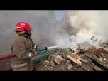 Replay Immeuble s'effondre au sud du Liban après une frappe israélienne