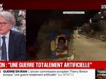 Replay BFM Politique - Guerre au Moyen-Orient: Il faudra une tierce partie pour un éventuel accord, assure Thierry Breton