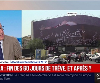Replay BFM Première - Leur armée est vaincue: Donald Trump s'est exprimé sur la situation en Iran après 60 jours de cessez-le-feu