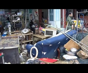 Replay Des images montrent l'étendue des dégâts laissés par Fung-wong à Taïwan