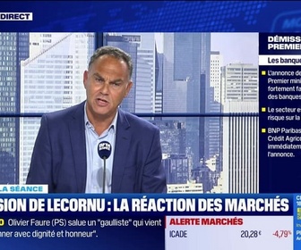 Replay BFM Bourse - On refait la séance : Saint-Gobain, Seb, les banques réagissent à l'instabilité politique - 06/10