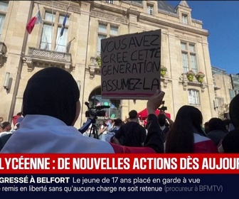 Replay BFM Première - Colère des lycéens: 400 à 500 établissements totalement ou partiellement fermés en vue de nouvelles actions ce lundi