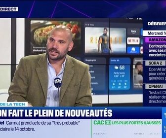 Replay Tech & Co, la quotidienne - Amazon fait le plein de nouveautés - 01/10