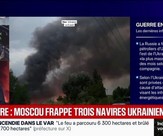 Replay BFM Grand Soir - Ukraine : 102 cibles russes touchées en 48H - 07/08