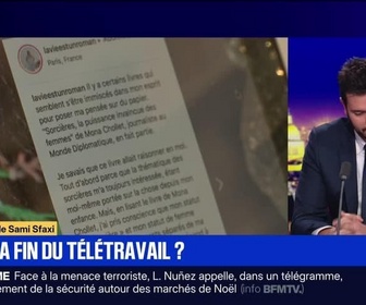 Replay BFM Grand Soir - 2026 : la fin du télétravail ? - 03/12