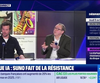 Replay Tech & Co, la quotidienne - Musique IA : Suno fait de la résistance - 09/04