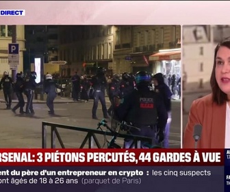 Replay Apolline de 9 à 10 - PSG- Arsenal: 44 personnes en garde à vue, une personne en urgence absolue