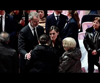 Replay Le roi Felipe et la reine Letizia à la messe pour les victimes du drame ferroviaire en Espagne