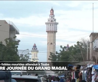 Replay Journal De L'afrique - Sénégal : première journée du Grand Magal de Touba