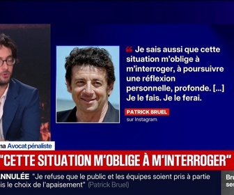 Replay BFM Grand Soir - Patrick Bruel annule sa prochaine tournée - 01/09