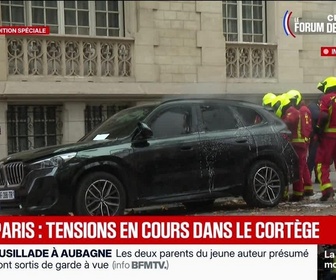 Replay Marschall Truchot : Paris, tensions en cours dans le cortège - 13/10