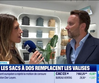 Replay Morning Retail : Quand les sacs à dos remplacent les valises, par Eva Jacquot - 11/07
