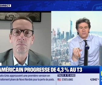 Replay BFM Bourse - USA Today : Le PIB américain progresse de 4,3% au T3, par John Plassard - 23/12