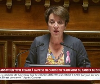 Replay 100% Sénat - Cancer du sein : le Sénat adopte une proposition de loi pour améliorer la prise en charge des soins