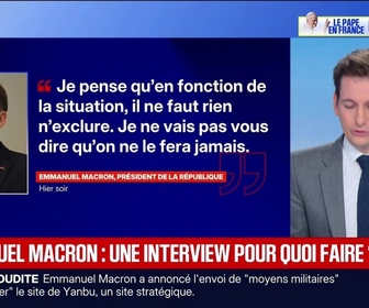 Replay BFM Première - Emmanuel Macron, une interview pour quoi faire ? - L'édito politique - 25/09