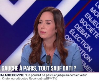 Replay BFM Politique - Quand on est de droite, on est toujours jaloux de voir la gauche qui arrive à s'allier, déclare Sarah Knafo, eurodéputée Reconquête
