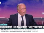 Replay 20H BFM - LE CHOIX D'YVES THRÉARD - Anciens ministres: les avantages à vie supprimés
