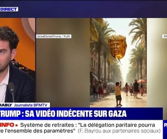 Replay Perrine jusqu'à minuit - Trump : sa vidéo indécente sur Gaza - 26/02