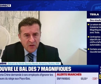 Replay BFM Bourse - USA Today : Publications, Tesla ouvre le bal des Mag7 cette semaine, par Éric Lafrenière - 20/10