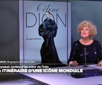Replay Au cœur de l'info, l'invité - Elisabeth Reynaud: Céline Dion a absolument tout conquis, le résultat d'un énorme travail