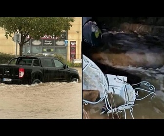 Replay De fortes pluies provoquent d'importantes inondations à Marseille