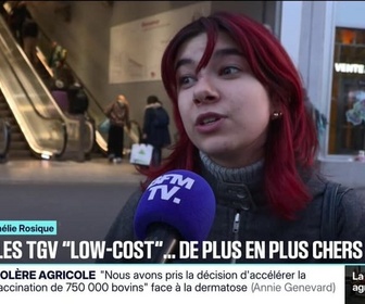 Replay 20H BFM - LE CHOIX D'AMÉLIE - Ouigo, Lyria, Inoui: les TGV low-cost de plus en plus chers