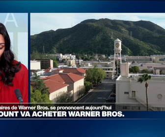 Replay Info éco - Rachat de Warner Bros. par Paramount : vers un mariage de titans