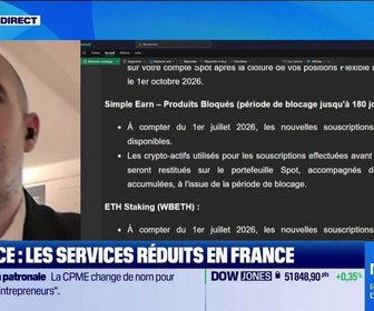 Replay Good Morning Business - Alexandre Stachtchenko (Bitstack) : Binance, les services réduits en France - 25/06