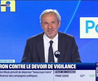 Replay Good Morning Business - Le Grand entretien : Emmanuel Macron contre le devoir de vigilance - 21/05