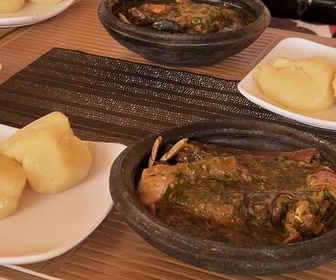 Replay Côte d'Ivoire : le placali sauce gombo - Voyage en cuisine
