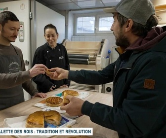 Replay Un jour, un doc - Galette des rois : tradition et révolution / Le roi de la boulangerie low cost