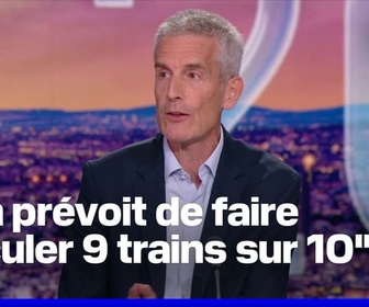 Replay 20H BFM - Grève SNCF, prix des billets, retards... l'interview du directeur de TGV-Intercités