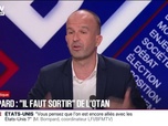 Replay BFM Politique - Bien sûr qu'il faut sortir de l'OTAN: Ce n'est pas parce qu'on quitte l'OTAN qu'on est isolé, estime Manuel Bompard (LFI)