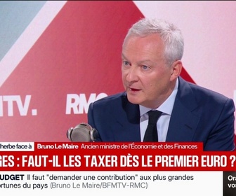 Replay Face à Face - Oui, il faut désindexer les pensions de retraite [...] mais préserver les petites retraites, préconise Bruno Le Maire, ancien ministre de l'Économie et des Finances