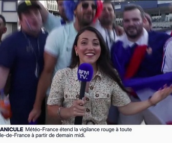 Replay BFM Première - Les Bleus en demi-finale: les supporters en ébullition après la victoire de la France face au Maroc (2-0)