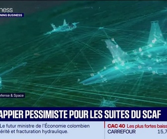 Replay Good Morning Business - SCAF: la survie du cloud de combat remise en cause par Éric Trappier