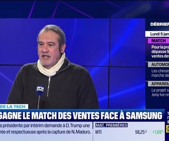 Replay Tech & Co, la quotidienne - Apple gagne le match des ventes face à Samsung - 05/01