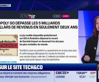 Replay Tech & Co, la quotidienne - À lire sur le site Tech&Co : Monopoly GO dépasse les 5 milliards de dollars de revenus en seulement deux ans, par Salomé Ferraris - 07/05