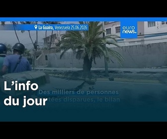 Replay L'info du jour | 26 juin 2026 - Soir