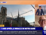 Replay 7 MINUTES POUR COMPRENDRE - Cinq ans après l'incendie, le miracle de Notre-Dame