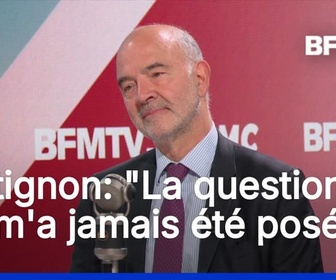 Replay Face à Face - Matignon, retraites, budget... L'interview de Pierre Moscovici