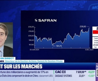 Replay BFM Bourse - Safran déçoit le marché - 05/12