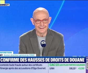 Replay Le grand entretien - Hausse des droits de douane aux Etats-Unis: Pascal Lamy, ancien directeur général de l'OMC s'exprime