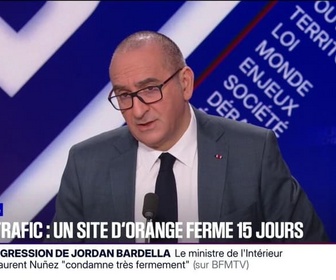 Replay BFM Politique - Narcotrafic: On n'a pas perdu le combat, assure Laurent Nuñez