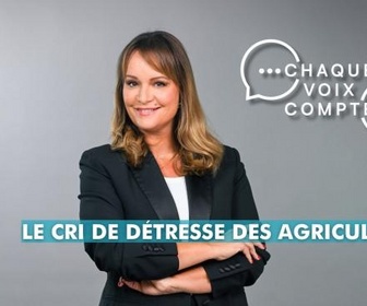Replay Chaque voix compte - Le cri de détresse des agriculteurs