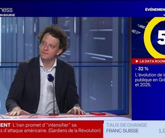 Replay BFM Bourse - La Data Room : -32% = L'évolution de la dépense publique en Grèce entre 2019 et 2025 - 22/09