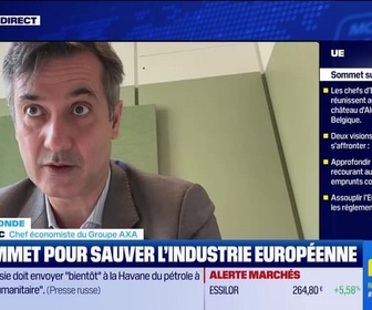 Replay BFM Bourse - L'éco du monde : les Européens sommés d'accélérer pour sauver l'industrie - 12/02